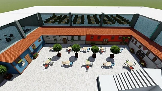 Çilesiz Semt Pazarı Ve Yaşam Merkezi'nin İnşaatı Hızla Yükseliyor