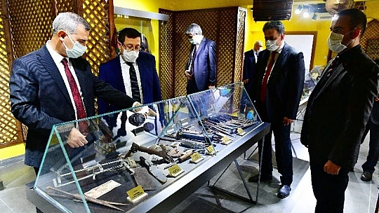 Rektörü Kızılay,  Yeşilyurt Belediyesinin Kültür Yatırımlarını İnceledi