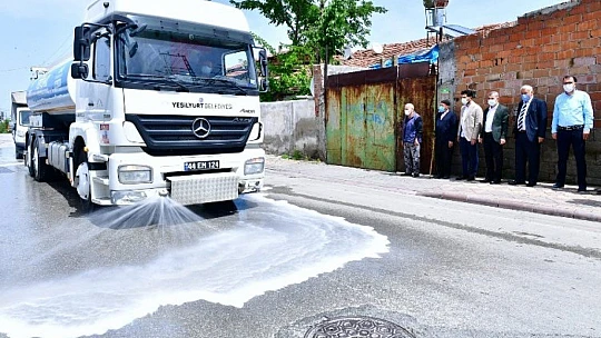 Başkan Çınar, Melekbaba Mahallesindeki Çalışmaları Yerinde İnceledi