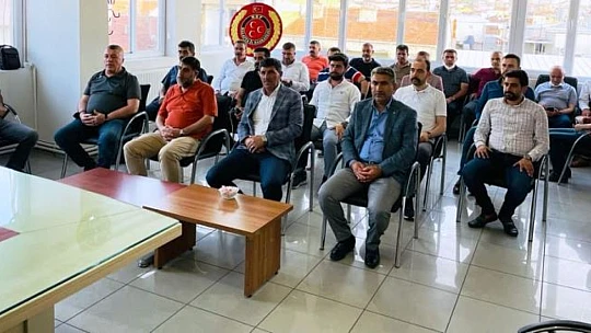 Başkan Samanlı'dan İlçe Başkanlarıyla Toplantı