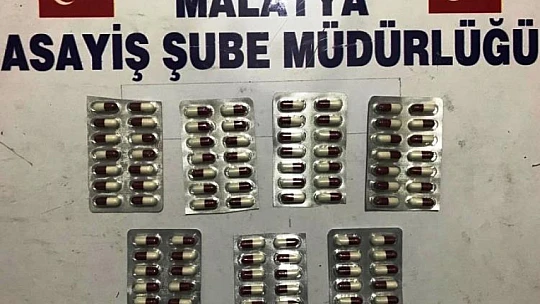 230 Adet Uyuşturucu Hap Ele Geçirildi