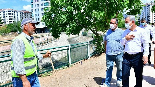 Başkan Çınar, Horata Deresinin Etrafına Yeni Bir Yaşam Alanı Kuruyoruz