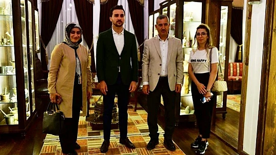 Arvas, Başkan Çınar'a Hizmetlerinden Dolayı Teşekkür Etti