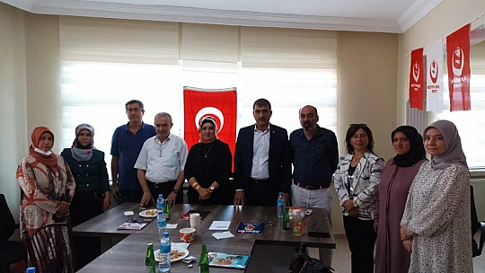 Vatanseverler Derneğinden BBP Yeşilyurt İlçe Başkanlığına Ziyaret