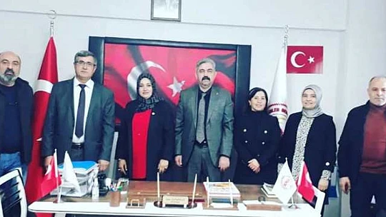 Büyük Birlik Partisi MKYK Üyesi Şahin'den Vatanseverler Derneği'ne Ziyaret