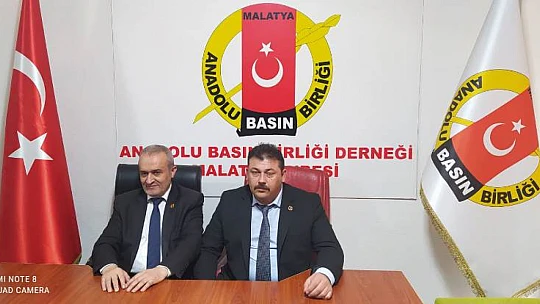 BBP Malatya İl Başkan Adayı Karaman'dan Anadolu Basın Birliği'ne Ziyaret
