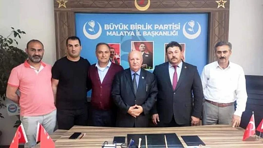 Emlakçılar Odası Başkanı Özgül'den Büyük Birlik Partisine Ziyaret