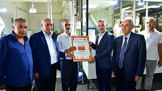 Malatya Yassı Kadayıfının Coğrafi İşaret Tescil Belgesini Aldık, Hâyırlı Olsun