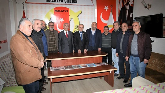 Başkan Güder'den Anadolu Basın Birliği Derneği'ne Ziyaret