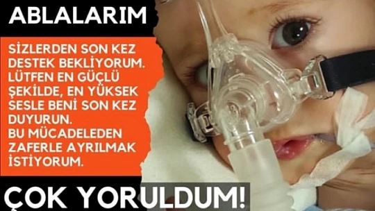 SMA Hastası Safa Pektaş, Yardımlarınızı Bekliyor