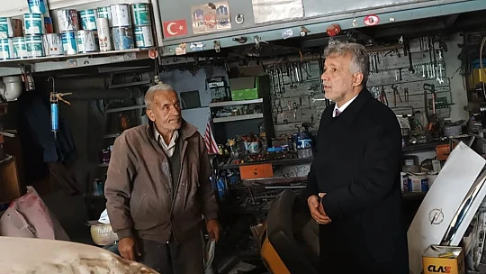 Başkan Adayı Sedat Alataş, Bizler Her zaman Esnafımızın Yanında Olacağız
