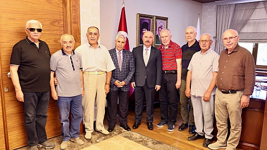 Başkan Günata'dan Çorum Valisi Ali Çalgan'a Ziyaret