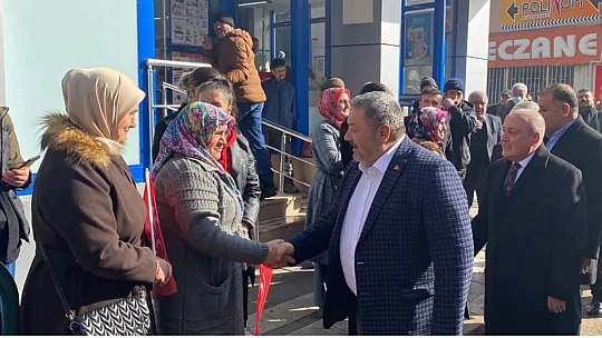 Cumhur ittifakı Hekimhan'da Seçim Bürosu Açılışında 'Kazanacağız' Mesajı Verdi
