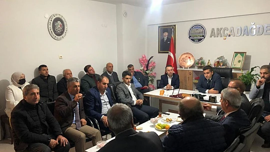Maskar, Akçadağ İlçemizin Her Alanda Kalkınması Projeler Ürettik