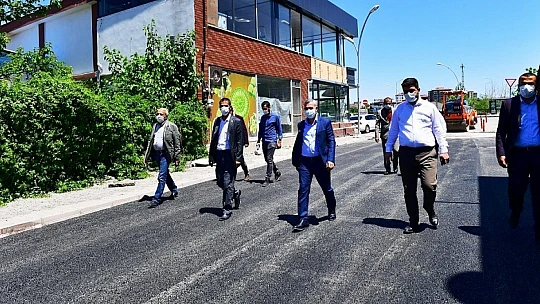 15 Ayda 53 Bin 523 Ton Sıcak Asfalt Serimi Yaptık