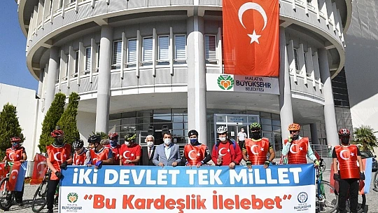 İki Devlet Tek Millet İçin Pedal Çevirdiler