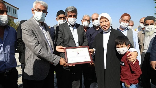 Hatunsuyu Parkı Hizmete Açıldı