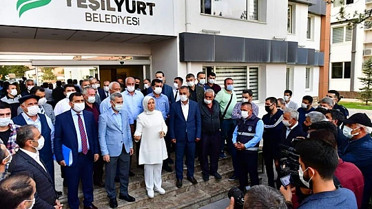 Milletvekili Çalık, Başkanı Çınar, Özal Mahalle Sakinleriyle Biraraya Geldi
