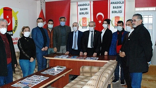 DEVA Partisi İl Yönetimi'nden Anadolu Basın Birliği'ne Ziyaret