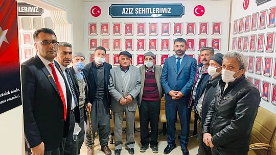 MHP Malatya Teşkilatından Yoğun Ziyaret Trafiği Devam Ediyor