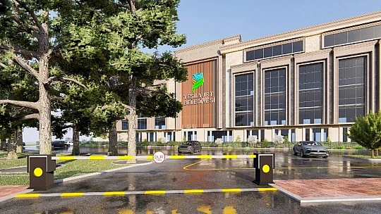 Yeşilyurt Belediyesi Yeni Hizmet Binası İnşaatı Hızla Yükseliyor