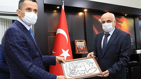 Federasyon Başkanı Özmekik'ten Battalgazi Belediyesi'ne Teşekkür Ziyareti