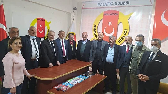 Yeşilyurt Muhtarlar Derneğinden Anadolu Basın Birliğine Ziyaret