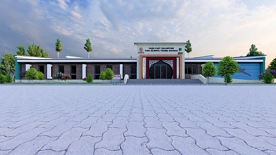 Olimpik Yüzme Havuzu' İnşaatı Hızla Yükseliyor