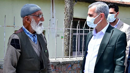 Başkan Çınar, Melekbaba Mahallesindeki Çalışmaları Yerinde İnceledi