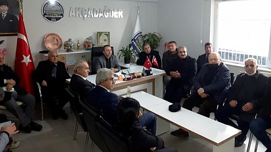 AKÇADAĞDER Yerel Basını Unutmadı