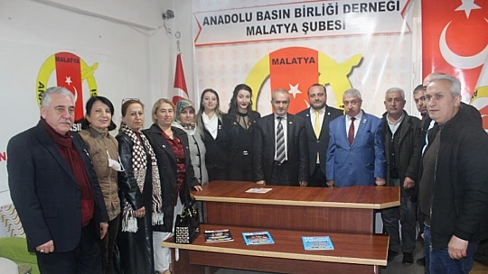 Güç Birliği Partisi Muhsin Çekdemir'den Anadolu Basın Birliği'ne Ziyaret