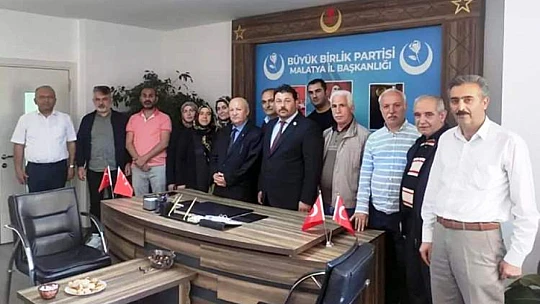 Emlakçılar Odası Başkanı Özgül'den Büyük Birlik Partisine Ziyaret