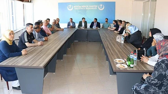 Tüfenkci'den BBP Teşkilatına Hayırlı Olsun Ziyaret