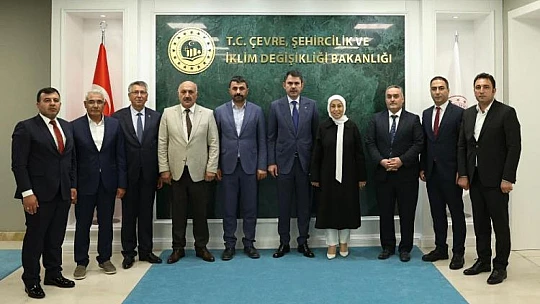 Malatya Heyetinden Cumhurbaşkanı Erdoğan'a Ziyaret