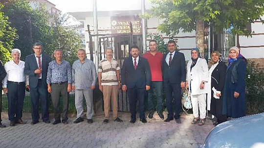 Büyük Birlik Partisinden Muhtarlara Ziyaret