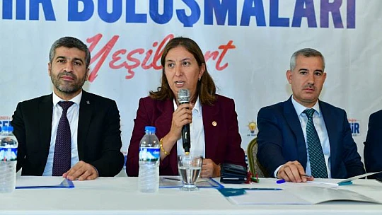 Başkan Çınar, Ak Parti Sivas Milletvekili Semiha Ekinci'yi Misafir Etti