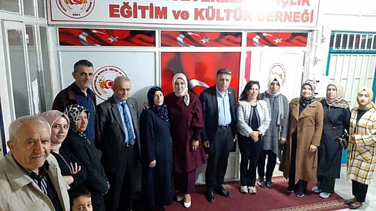 Başkan Ayşe Alpaslan, Dernek Çalışmaları Hakkında Bilgiler Verdi