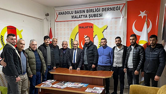 Genç Drejanlılar Derneğinden Anadolu Basın Birliğine Ziyaret