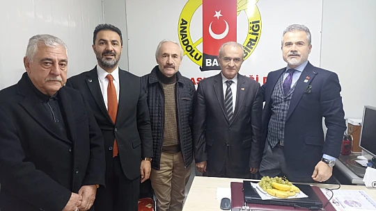 Yeniden Refah Partisi Genel Başkan Yardımcısı Suat Kılıç'tan Anadolu Basın Birliğine Ziyaret