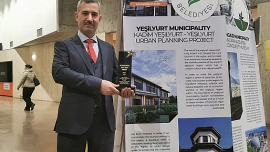 Fransa'da, Yeşilyurt Belediyesine Uluslararası Ödül