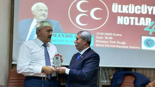 Komando Recep Malatya Türk Ocağında