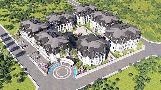 Modern Yapılaşmaya Örnek Yatırım: Yeşil Topsöğüt Konutları 