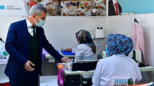 Başkan Çınar'dan Kurs Merkezini Ziyaret Etti