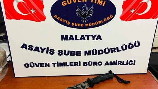 Malatya'dan Asayiş Haberleri