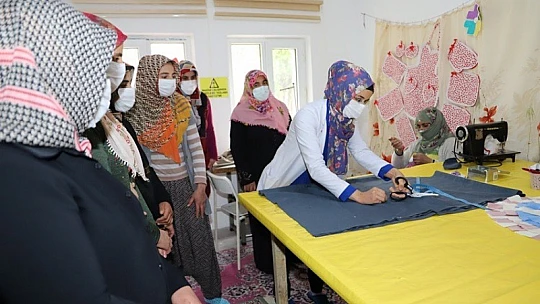 Battalgazi'de Kadınlar Meslek Öğreniyor