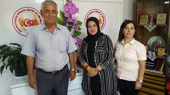 Başkan Cengiz'den, Vatanseverler Eğitim ve Kültür Derneğine Ziyaret