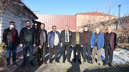 Başkan Sadıkoğlu'ndan Esnaf Odası Başkanlarına Hayırlı Olsun Ziyareti