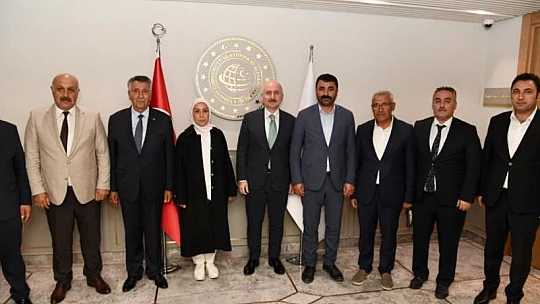 Malatya Heyetinden Cumhurbaşkanı Erdoğan'a Ziyaret