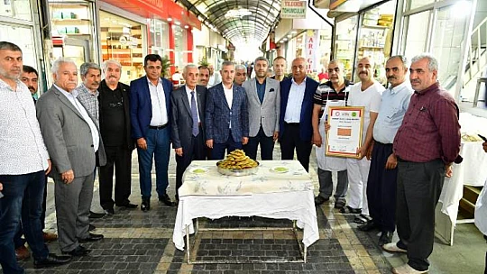 Malatya Yassı Kadayıfının Coğrafi İşaret Tescil Belgesini Aldık, Hâyırlı Olsun