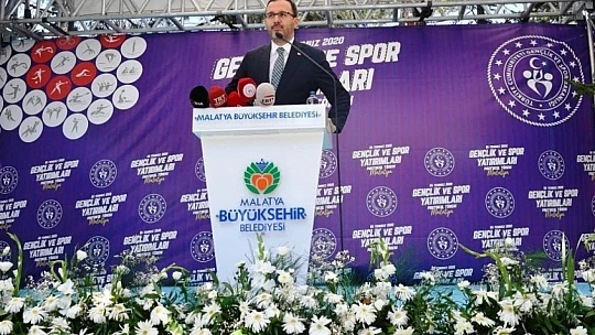Malatya'ya Gençlik ve Spor Yatırımları Kazandırılıyor